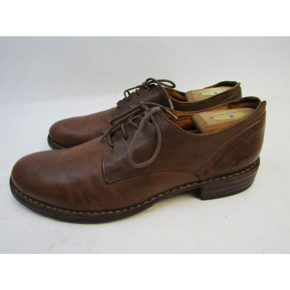 Florentini Baker Mens Size 42.5 Brown Leather Dress Shoes